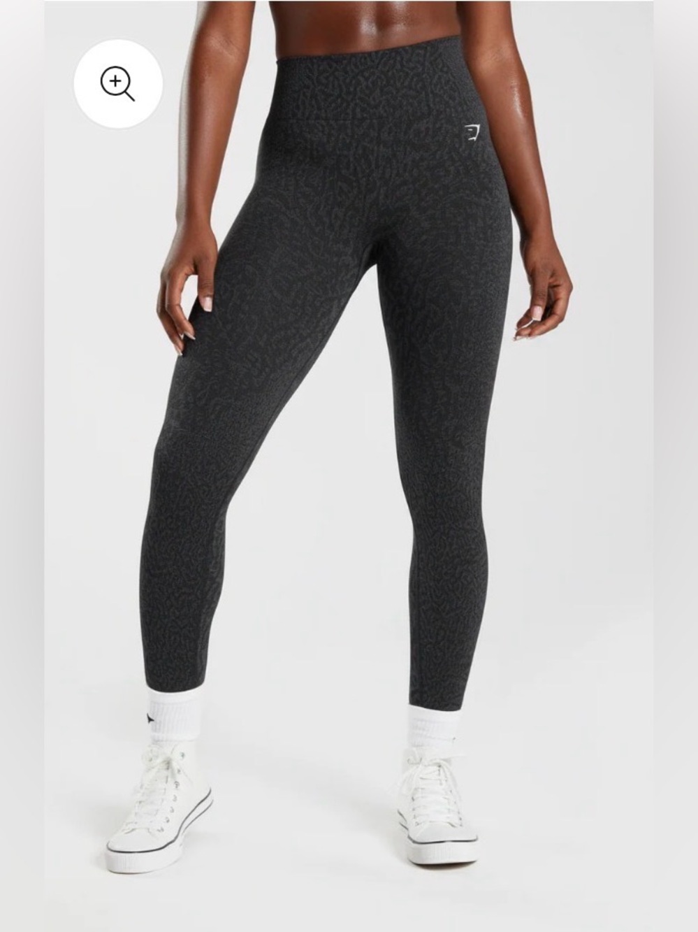 Gymshark Adapt Animal Seamless Leggings Wild Black